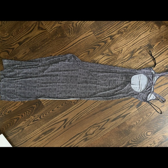 Black and white printed BCBG Maxi knit dress - Picture 3 of 4